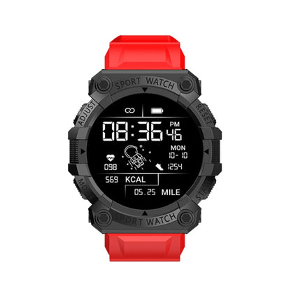 FD68S 1.44 inch Color Roud Screen Sport Smart Watch, Support Heart Rate / Multi-Sports Mode(Red) by buy2fix