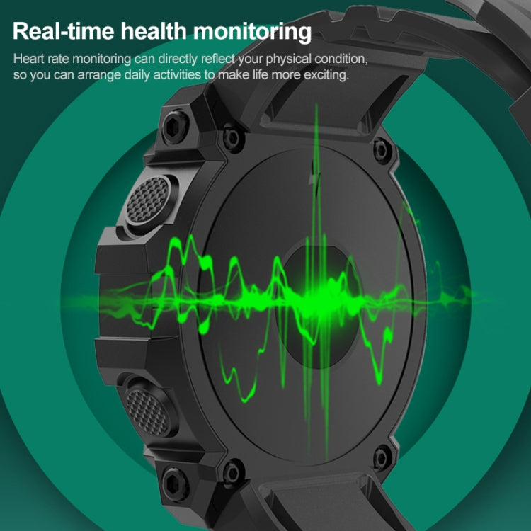 FD68S 1.44 inch Color Roud Screen Sport Smart Watch, Support Heart Rate / Multi-Sports Mode(Black) by buy2fix