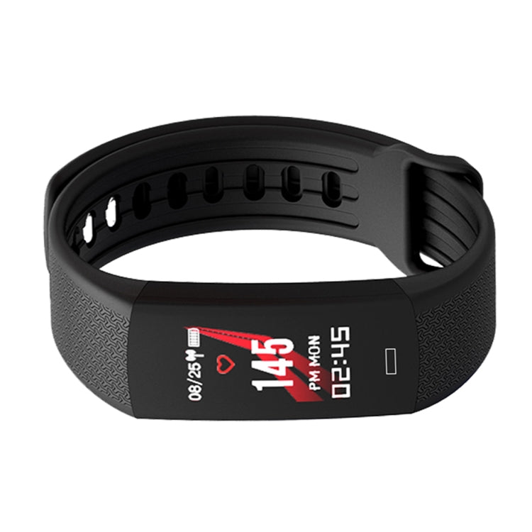 TLW B6 Fitness Tracker 0.96 inch TFT Screen Wristband Smart Bracelet, IP67 Waterproof, Support Sports Mode / Continuous Heart Rate Monitor / Sleep Monitor / Information Reminder(Black) by buy2fix