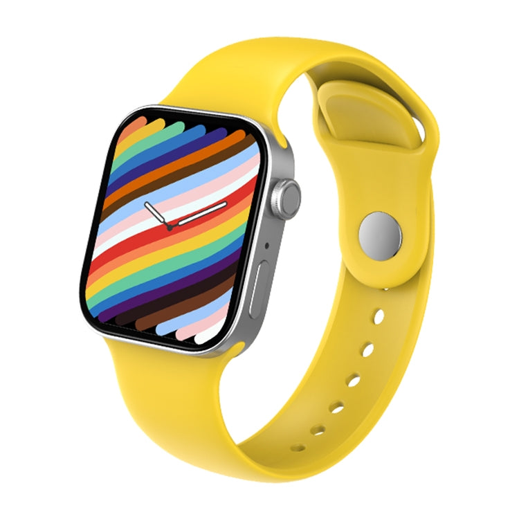 T500+MAX 1.69 inch HD Screen Smart Wristband, Support Bluetooth Calling/Heart Rate Monitoring (Yellow) by buy2fix