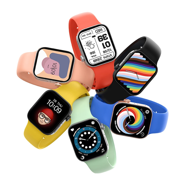 T500+MAX 1.69 inch HD Screen Smart Wristband, Support Bluetooth Calling/Heart Rate Monitoring (Yellow) by buy2fix