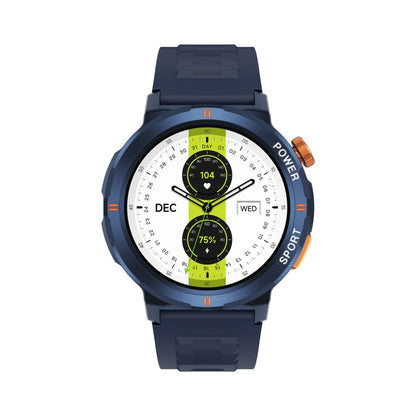 M52 1.43 inch Screen IP68 Waterproof Smart Watch, Support Bluetooth Call / Heart Rate (Blue) by buy2fix