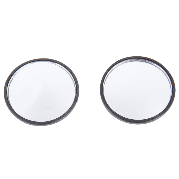 Car Blind Spot Rear View Wide Angle Mirror, Diameter: 5.3cm(Black) by buy2fix