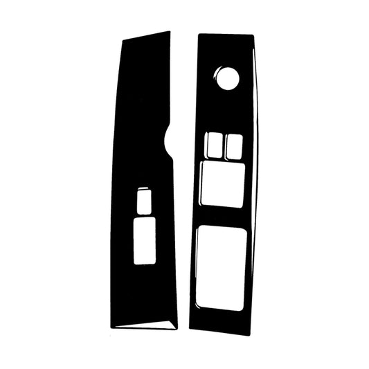 For Nissan 350Z 2003-2005 2pcs Car Window Lift Decorative Sticker, Right Drive - Car Interior Mouldings by buy2fix | Online Shopping UK | buy2fix
