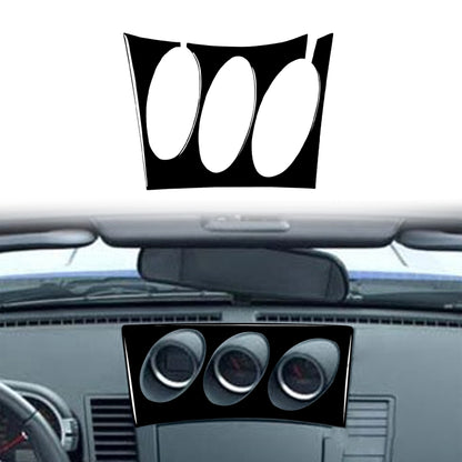 For Nissan 350Z 2003-2009 Car Radio/Air Conditioning Console Sticker, Left Drive - Car Interior Mouldings by buy2fix | Online Shopping UK | buy2fix