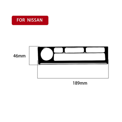 For Nissan 350Z 2003-2009 Car Navigation Keys Decorative Stickers, Left and Right Drive Universal - Car Interior Mouldings by buy2fix | Online Shopping UK | buy2fix