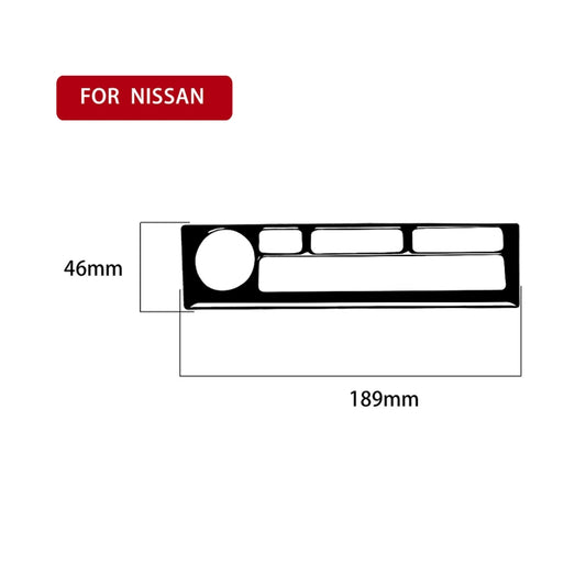 For Nissan 350Z 2003-2009 Car Navigation Keys Decorative Stickers, Left and Right Drive Universal - Car Interior Mouldings by buy2fix | Online Shopping UK | buy2fix