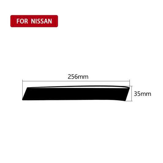 For Nissan 350Z 2003-2009 Car Passenger Side Door Handle Decorative Stickers, Left Drive - Car Interior Mouldings by buy2fix | Online Shopping UK | buy2fix