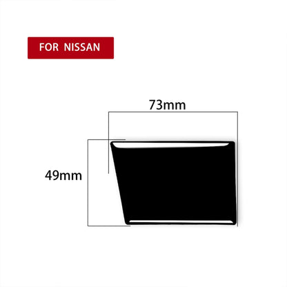 For Nissan 350Z 2003-2009 Car Co-pilot Storage Compartment Lock Decorative Stickers, Left Drive - Car Interior Mouldings by buy2fix | Online Shopping UK | buy2fix
