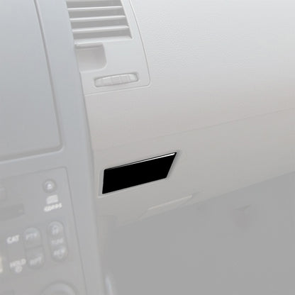 For Nissan 350Z 2003-2009 Car Co-pilot Storage Compartment Lock Decorative Stickers, Left Drive - Car Interior Mouldings by buy2fix | Online Shopping UK | buy2fix
