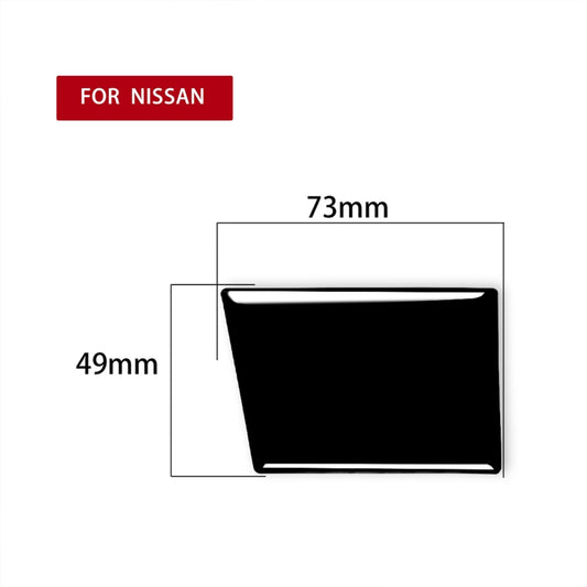 For Nissan 350Z 2003-2009 Car Co-pilot Storage Compartment Lock Decorative Stickers, Right Drive - Car Interior Mouldings by buy2fix | Online Shopping UK | buy2fix