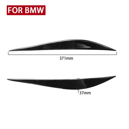 Car ABS Light Eyebrow for BMW 3 Series F30 2012-2018 - Lamp Decoration by buy2fix | Online Shopping UK | buy2fix