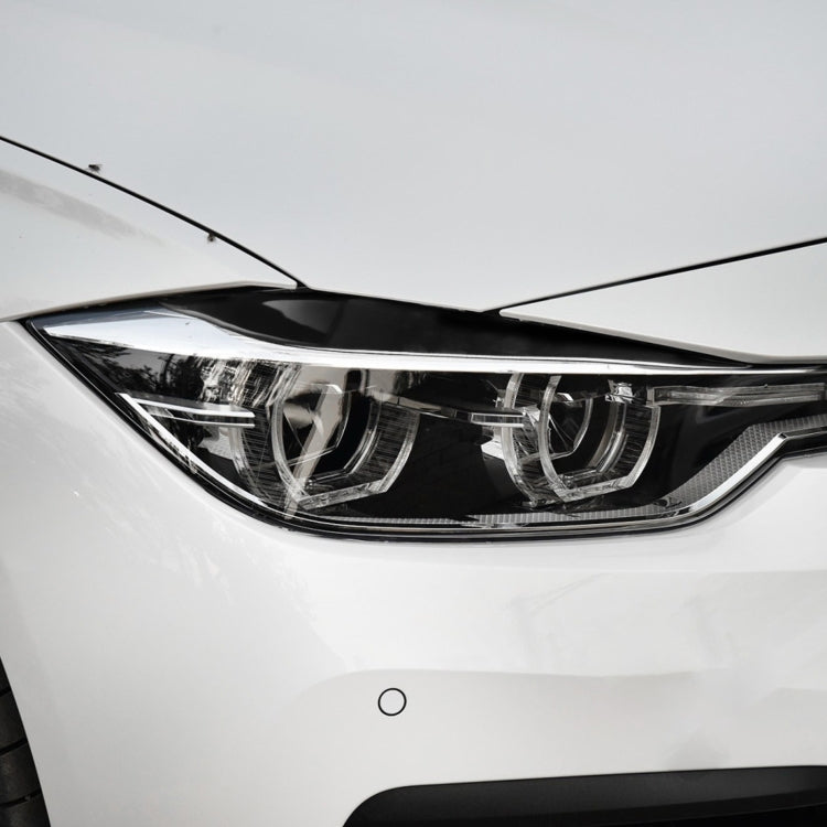 Car ABS Light Eyebrow for BMW 3 Series F30 2012-2018 - Lamp Decoration by buy2fix | Online Shopping UK | buy2fix