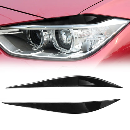 Car ABS Light Eyebrow for BMW 3 Series F30 2012-2018 - Lamp Decoration by buy2fix | Online Shopping UK | buy2fix