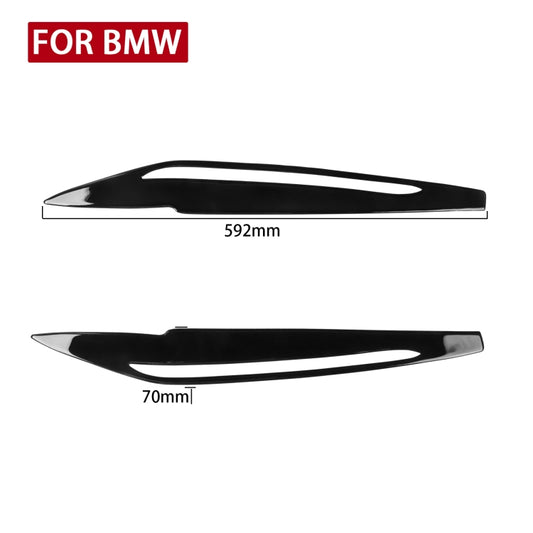 Car ABS Light Eyebrow For BMW X5/F15 2014-2018 - Lamp Decoration by buy2fix | Online Shopping UK | buy2fix