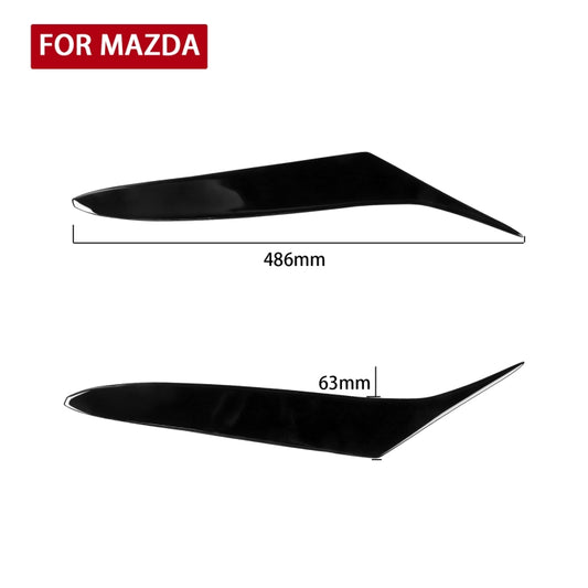 Car ABS Light Eyebrow For Mazda RX-8 2004-2008 - Lamp Decoration by buy2fix | Online Shopping UK | buy2fix