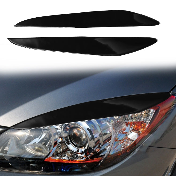 Car ABS Light Eyebrow For Mazda 3 2010-2013 - Lamp Decoration by buy2fix | Online Shopping UK | buy2fix