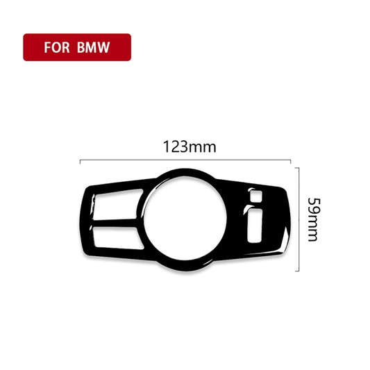 For BMW 5 Series F10 / F07 / F25 / F26 Car Headlight Switch Decorative Sticker,Left and Right Drive Universal - Car Interior Mouldings by buy2fix | Online Shopping UK | buy2fix