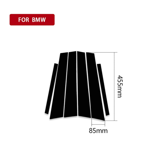For BMW 5 Series F10 2011-2017 Car B Column Frame Decorative Sticker - Decorative Strip by buy2fix | Online Shopping UK | buy2fix