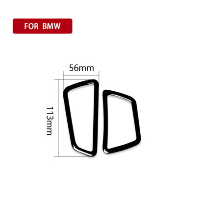 For BMW 5 Series F07 5GT 535i 2010-2016 Car Instrument Air Outlet Decorative Sticker, Left Drive - Car Interior Mouldings by buy2fix | Online Shopping UK | buy2fix