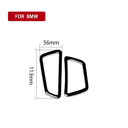 For BMW 5 Series F07 5GT 535i 2010-2016 Car Instrument Air Outlet Decorative Sticker, Left Drive - Car Interior Mouldings by buy2fix | Online Shopping UK | buy2fix