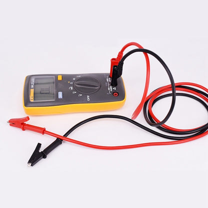 Thick Probe to Alligator Clip Test Lead Single Cable, Length: 1m (Red) by buy2fix