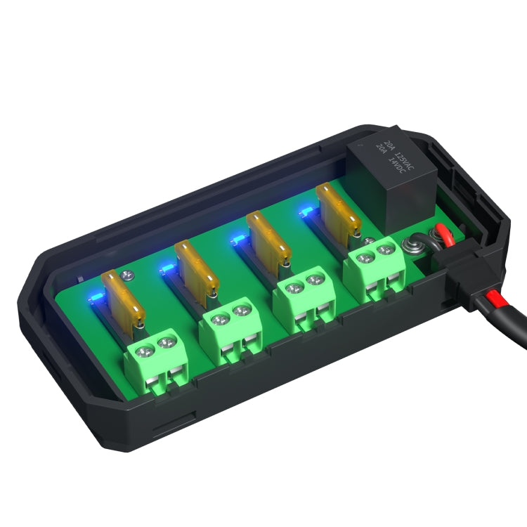 CS-1785A1 Motorcycle / Car Relay Quick Wiring Fuse Box - Relays by buy2fix | Online Shopping UK | buy2fix