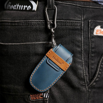 For Chevrolet GMC / Colorad 4-button C159 Car Key Leather Protective Case(Blue) by buy2fix