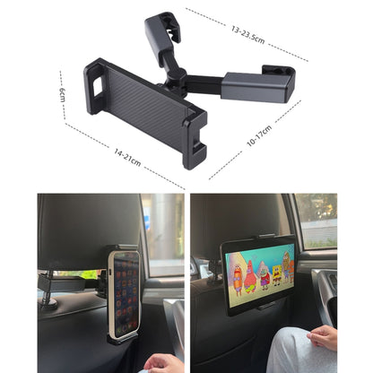 Rear Seat Car Holder Phone Tablet Bracket(Black) by buy2fix
