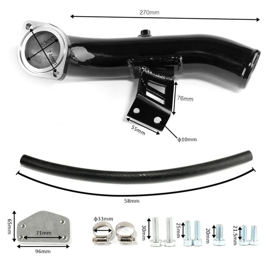 For 2004-2005 Chevrolet / GMC 6.6L Car EGR Valve Cooler Inlet Kit Tool (Black) - Engine Fittings by buy2fix | Online Shopping UK | buy2fix