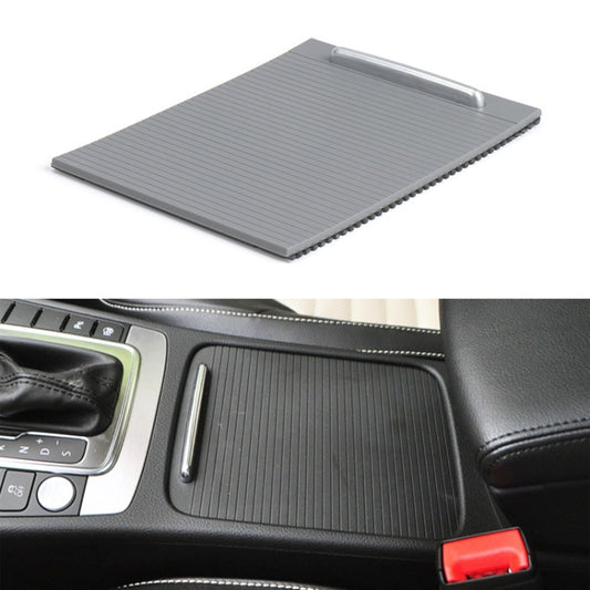 Car Center Console Water Cup Holder Cover Trim for Volkswagen Magotan / CC / Passat, Left Driving (Grey) by buy2fix