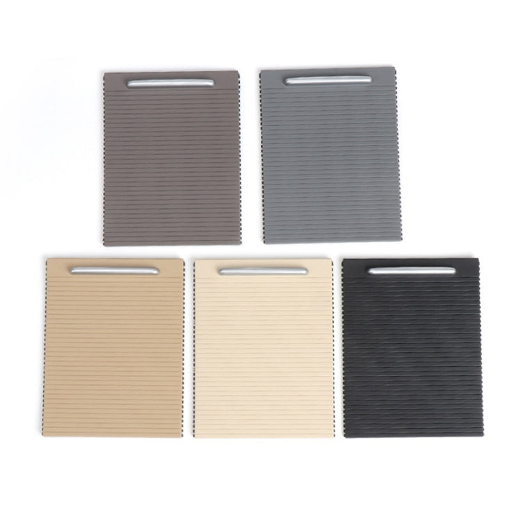 Car Center Console Water Cup Holder Cover Trim for Volkswagen Magotan / CC / Passat, Left Driving(Beige) by buy2fix