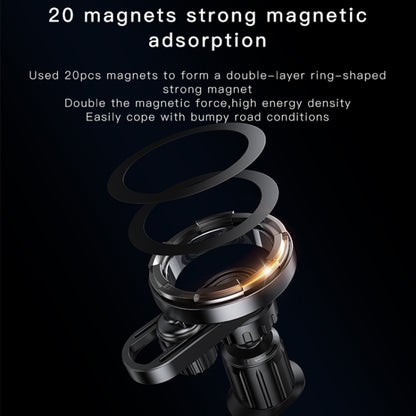 Yesido C157 Strong Magnetic Car Air Vent Phone Holder (Black) - Universal Car Holders by Yesido | Online Shopping UK | buy2fix