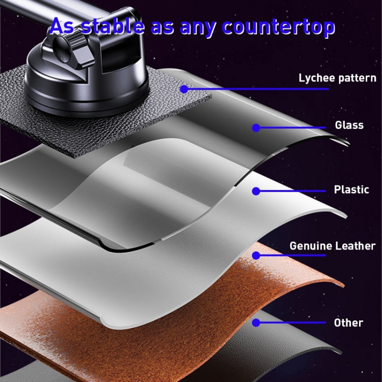 Yesido C158 2 in 1 Magnetic Ring Car Dashboard Air Vent Phone Holder (Black) by Yesido