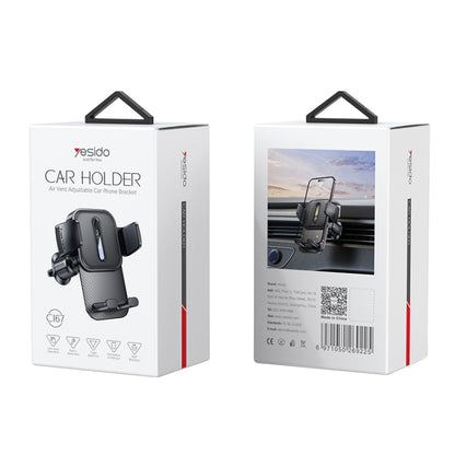 Yesido C167 Rotatable Car Air Outlet Phone Holder (Black) - Universal Car Holders by Yesido | Online Shopping UK | buy2fix
