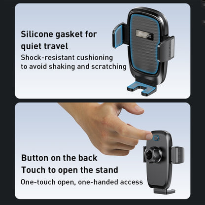 Yesido C241 Adjustable Car Air Vent Mobile Phone Holder - Universal Car Holders by Yesido | Online Shopping UK | buy2fix