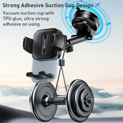 Yesido C261 Suction Cup Type Telescopic Car Phone Holder - Universal Car Holders by Yesido | Online Shopping UK | buy2fix