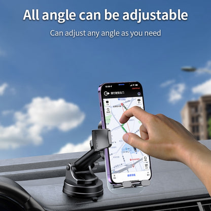 Yesido C261 Suction Cup Type Telescopic Car Phone Holder - Universal Car Holders by Yesido | Online Shopping UK | buy2fix