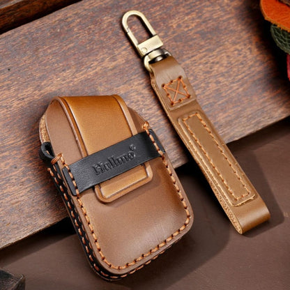 For Cadillac / CT5 / CT6 / XT6 C088 Car Key Leather Protective Case (Brown) by buy2fix