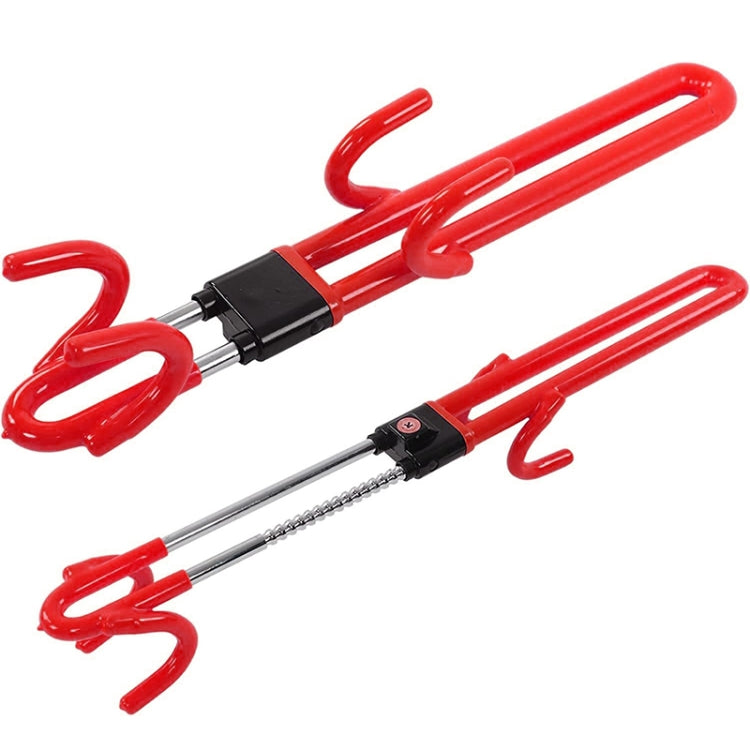Car Steering Wheel Anti-Theft Lock Retractable Self-Defense Lock (Red) by buy2fix