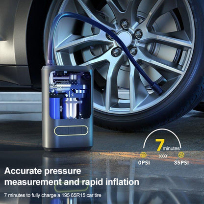 ATJ-8466 Portable Car Tire Air Pump Digital Display Wireless Electric Air Pump, Style: Lithium Battery - Inflatable Pump by buy2fix | Online Shopping UK | buy2fix