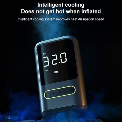 ATJ-8466 Portable Car Tire Air Pump Digital Display Wireless Electric Air Pump, Style: Lithium Battery - Inflatable Pump by buy2fix | Online Shopping UK | buy2fix
