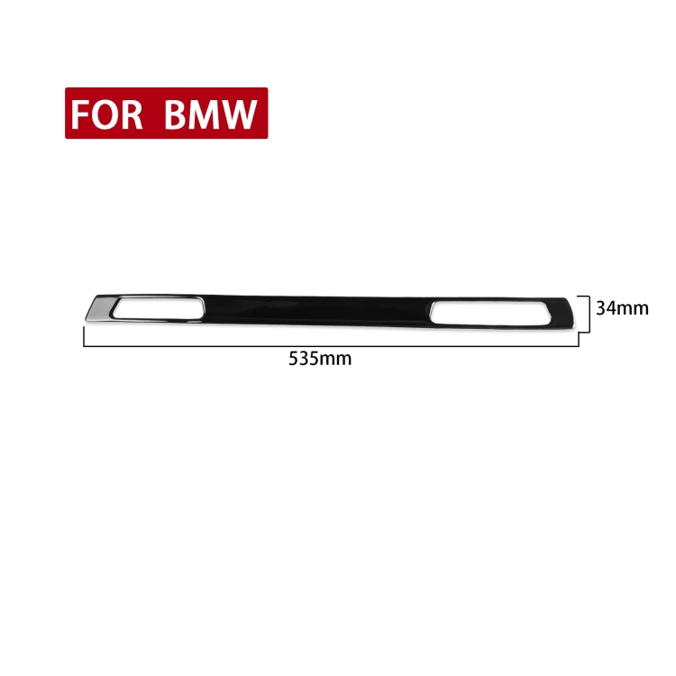 For BMW 3 Series E90/E92/E93 2005-2012 Car Customized Water Glass Strips Decorative Sticker, Right Drive - Car Interior Mouldings by buy2fix | Online Shopping UK | buy2fix