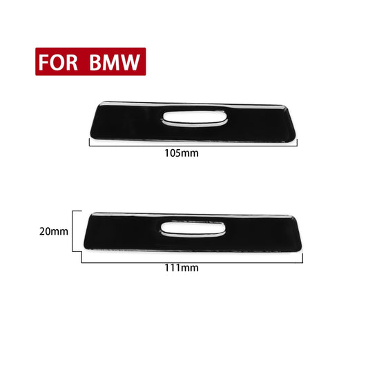 For BMW 3 Series E90 2005-2012 2pcs Car Cup Holder Decorative Sticker,  Left and Right Drive Universal - Car Interior Mouldings by buy2fix | Online Shopping UK | buy2fix