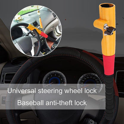 8087S Car Universal Baseball Shaped Steering Wheel Anti-Theft Lock by buy2fix