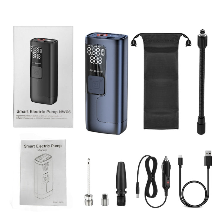 NW06 Multifunctional Portable Car Air Pump Wireless Electric Air Pump - Inflatable Pump by buy2fix | Online Shopping UK | buy2fix