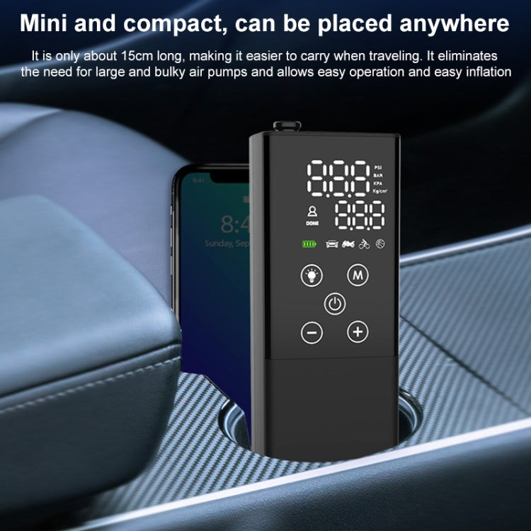 GP2 Car Portable Mini Touch Wreless Air Pump Smart Electric Air Pump - Inflatable Pump by buy2fix | Online Shopping UK | buy2fix