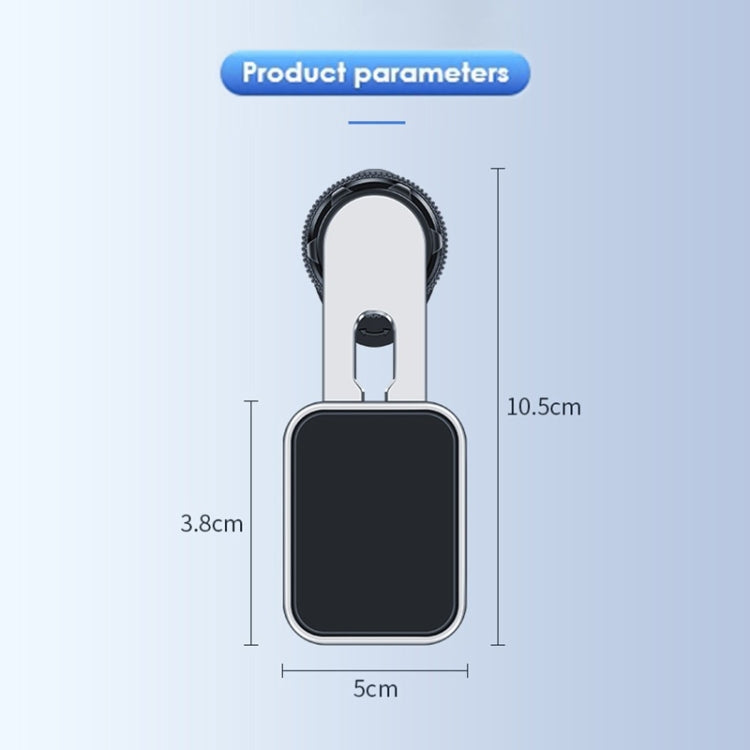F23 Car Air Outlet Vent Magnetic Phone Navigation Mount Bracket (Silver) by buy2fix