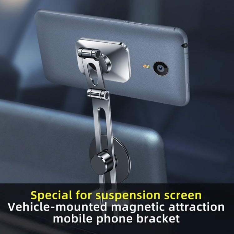 F52 Magnetic Car Floating Screen Phone Navigation Holder (Black) by buy2fix