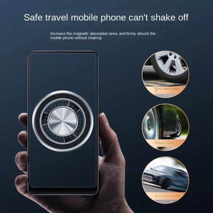 F83 Car Air Outlet Vent Magnetic Mobile Phone Navigation Holder (Silver) by buy2fix